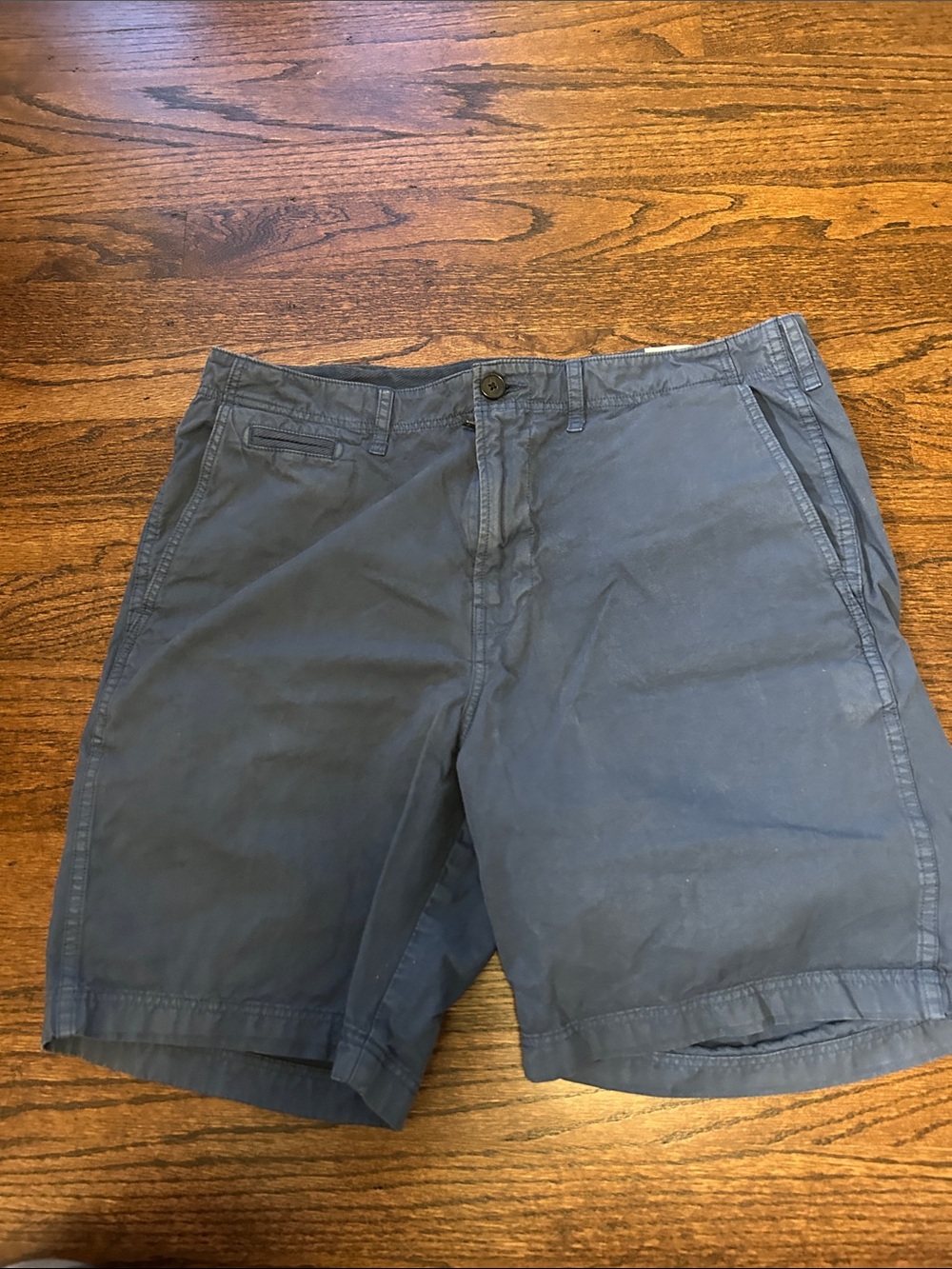 Billy Reid Men's Blue Casual Chino Shorts